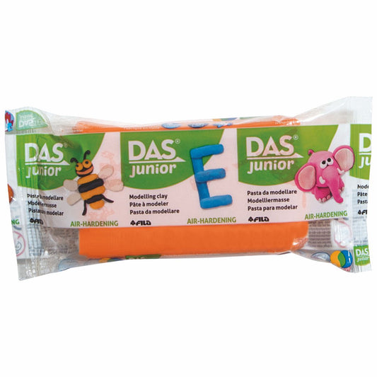 DAS Modelliermasse JUNIOR lufthärtend orange 100g