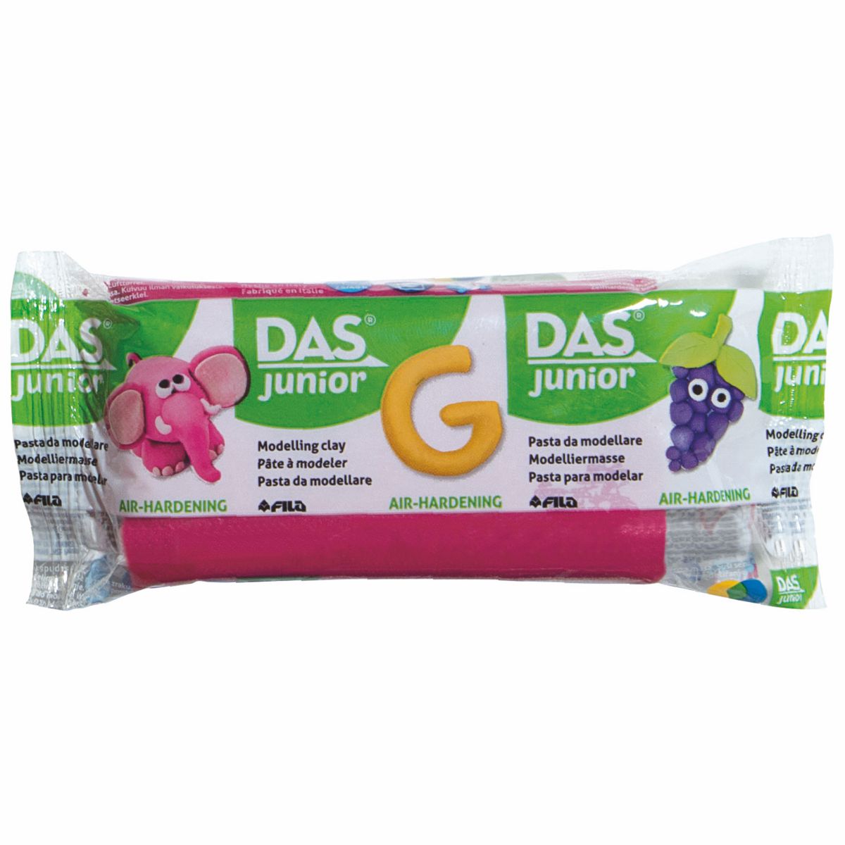 DAS Modelliermasse JUNIOR lufthärtend pink 100g