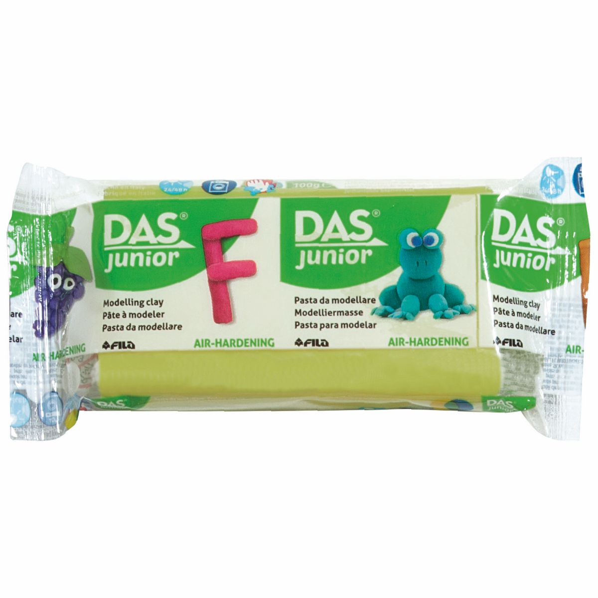 DAS Modelliermasse JUNIOR lufthärtend hellgrün 100g