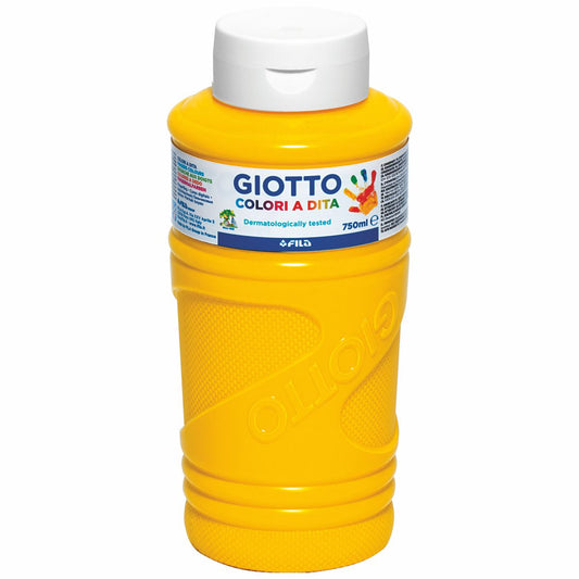 GIOTTO Fingerfarbe be-be 750ml gelb