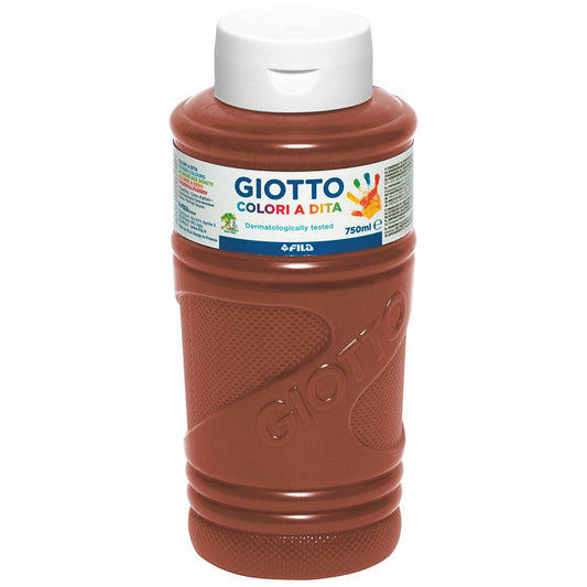 GIOTTO Fingerfarbe be-be 750ml braun