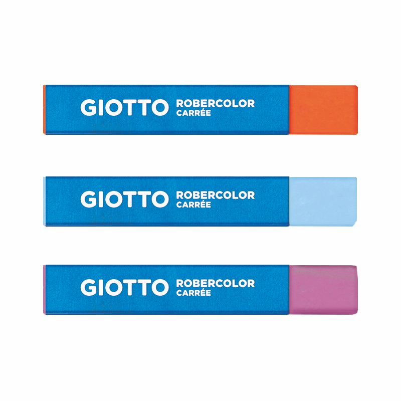 GIOTTO / LYRA Robercolor Tafelkreide eckig 12x12mm farbig bunt 12 Stück