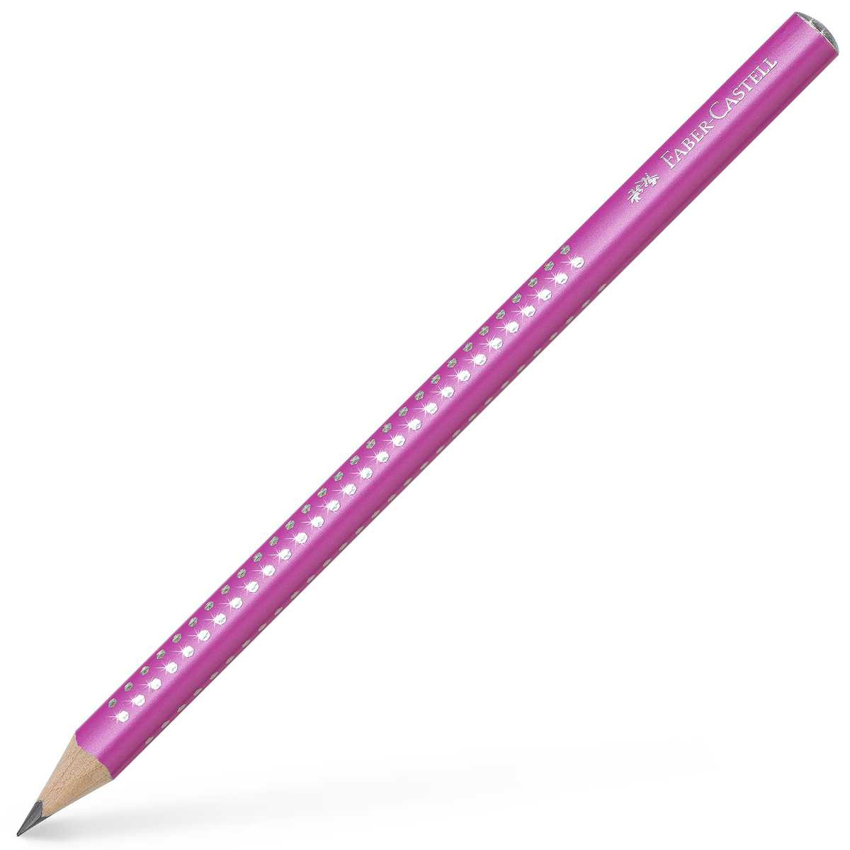 FABER CASTELL Bleistift Grip Sparkle Jumbo pearl pink