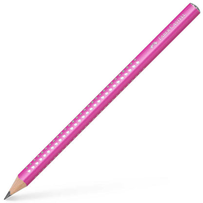 FABER CASTELL Bleistift Grip Sparkle Jumbo pearl pink
