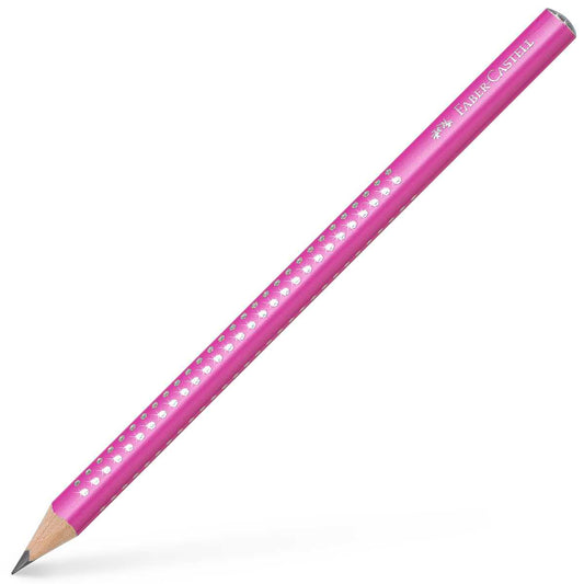 FABER CASTELL Bleistift Grip Sparkle Jumbo pearl pink
