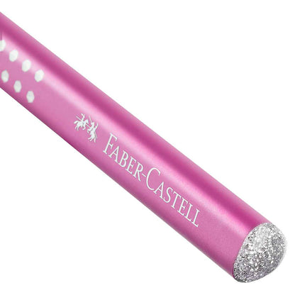 FABER CASTELL Bleistift Grip Sparkle Jumbo pearl pink