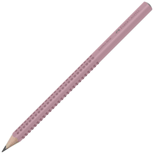 FABER CASTELL Bleistift Jumbo GRIP B rose shadows