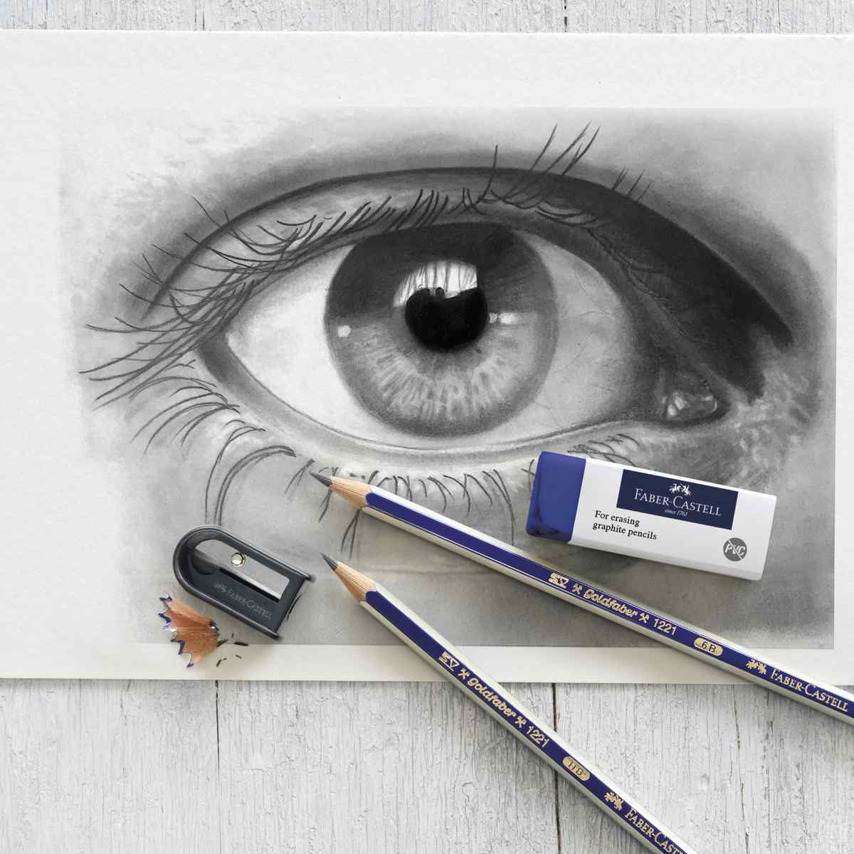 FABER CASTELL Goldfaber Bleistift Zeichenset 8-teilig