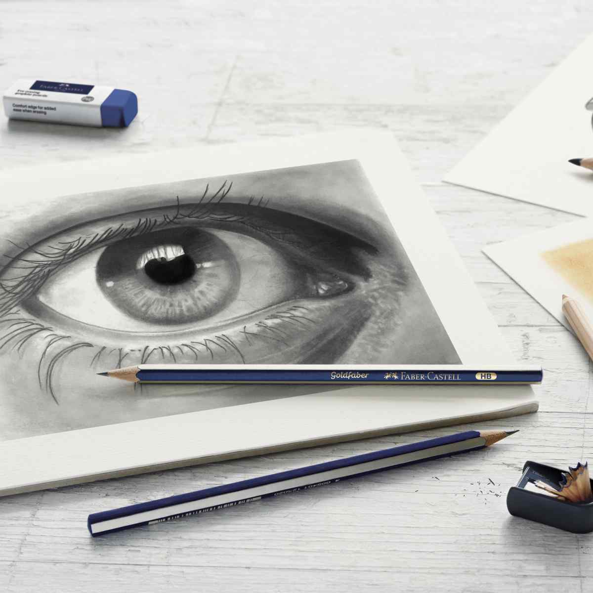 FABER CASTELL Goldfaber Bleistift Zeichenset 8-teilig