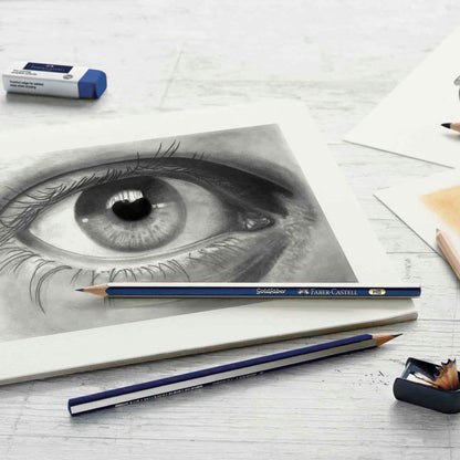 FABER CASTELL Goldfaber Bleistift Zeichenset 8-teilig