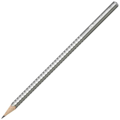 FABER CASTELL Bleistifte GRIP SPARKLE pearl gold | silber | bordeaux -SPARPACK-