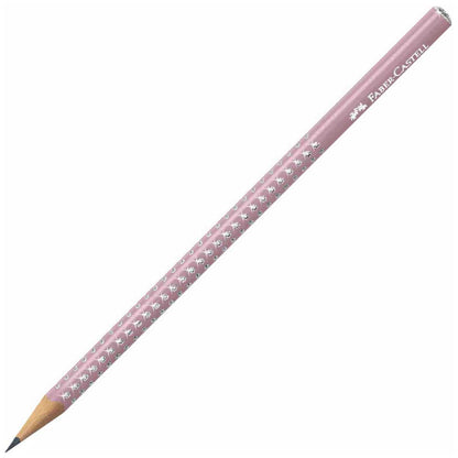 FABER CASTELL Bleistift Grip Sparkle B rose shadows