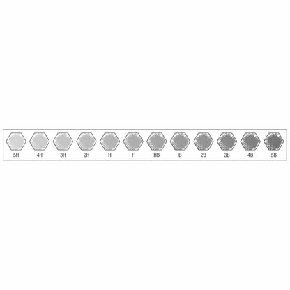 FABER CASTELL Bleistift ART Set 119064 12 Stück 5B-5H