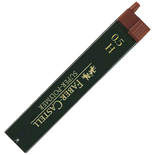 FABER CASTELL Bleistiftmine SUPER-POLYMER 0,5mm H 12 Stück