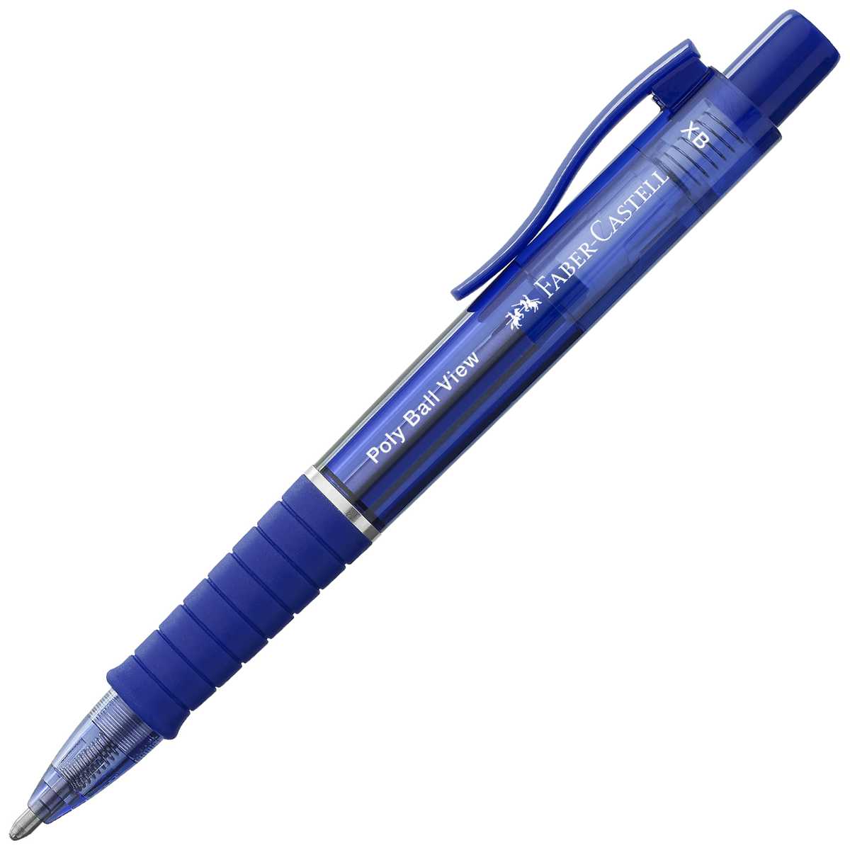 FABER CASTELL Kugelschreiber POLY BALL View XB admiral blue - blau