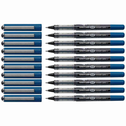 UNI-BALL Tintenroller UB-157 ROP Ocean Care 0,7mm 10 Stück schwarz
