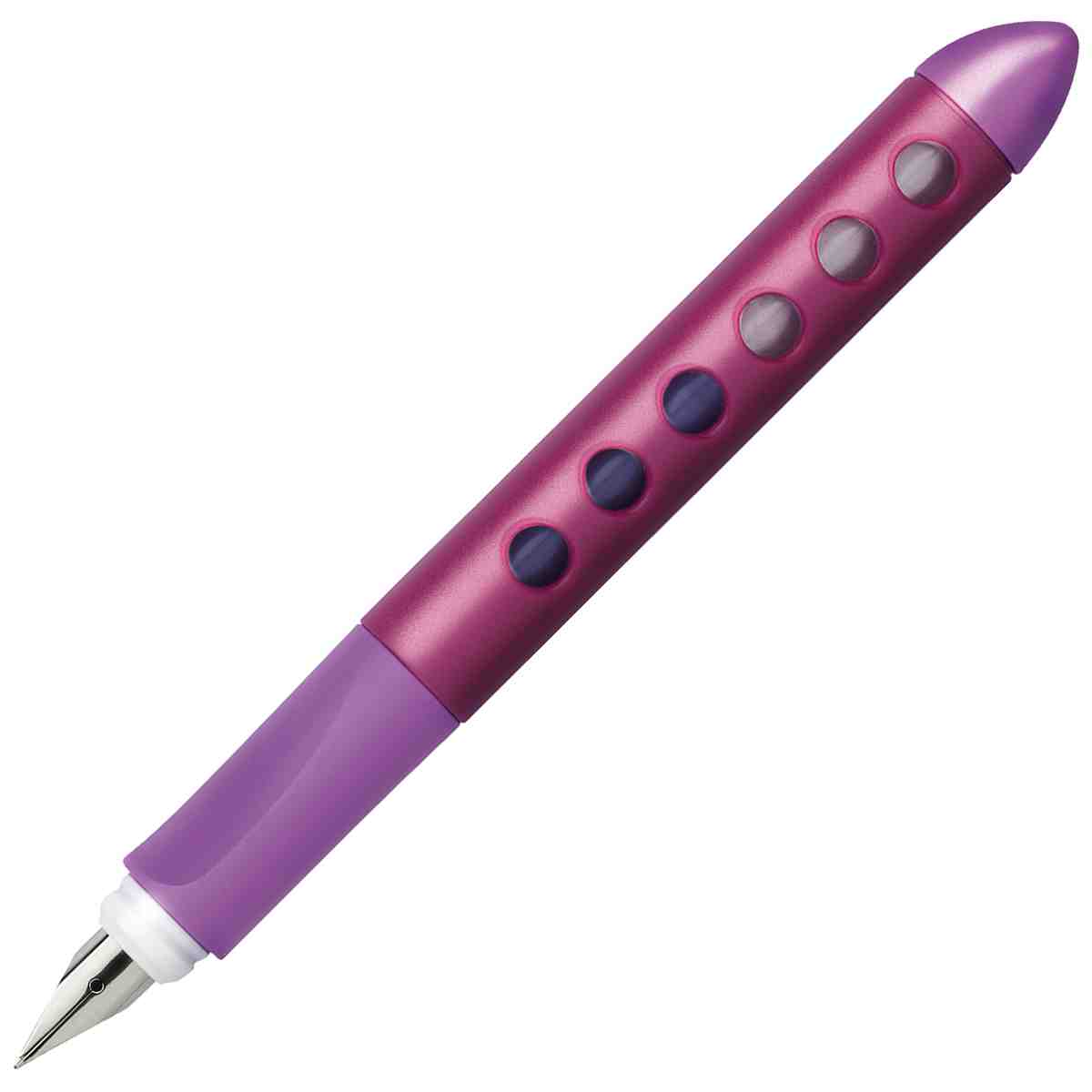 FABER CASTELL Füllhalter Scribolino brombeer links