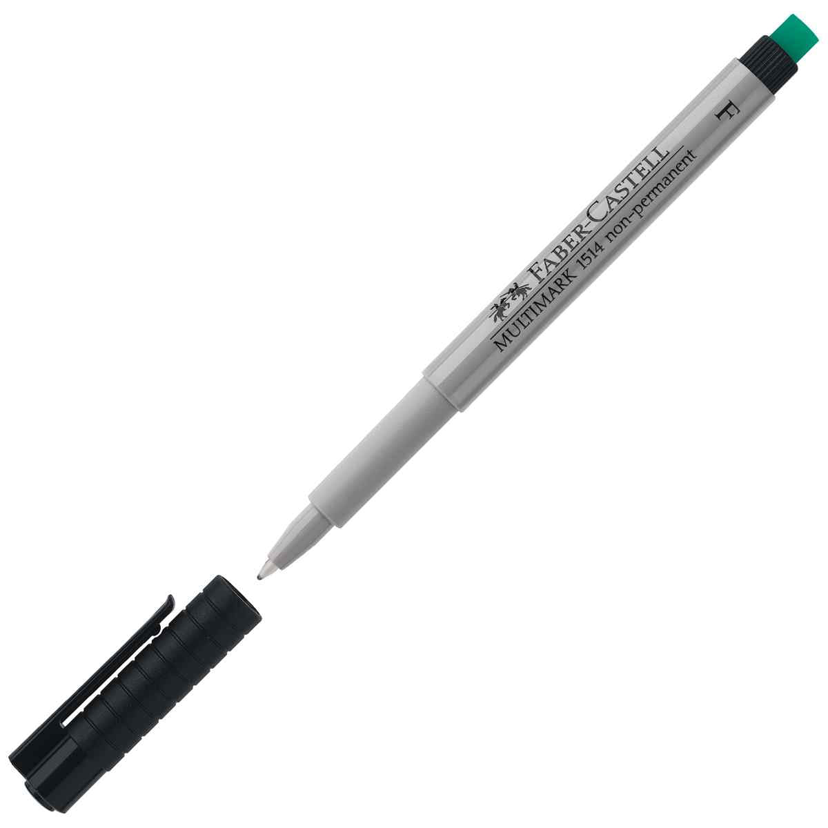 FABER CASTELL Folienstift MULTIMARK 0,6mm non-permanent F schwarz
