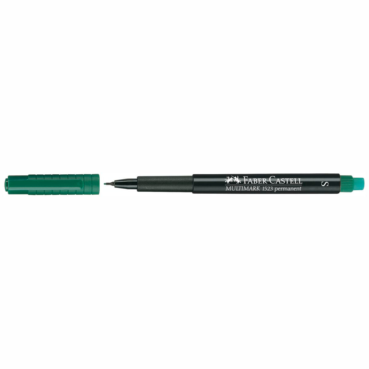 FABER CASTELL Folienstift MULTIMARK 0,4mm permanent S grün
