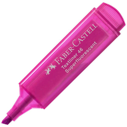 FABER CASTELL Textmarker Textliner 46 Neon 4 Farben