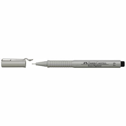FABER CASTELL Tintenschreiber Ecco Pigment 0,1 mm schwarz