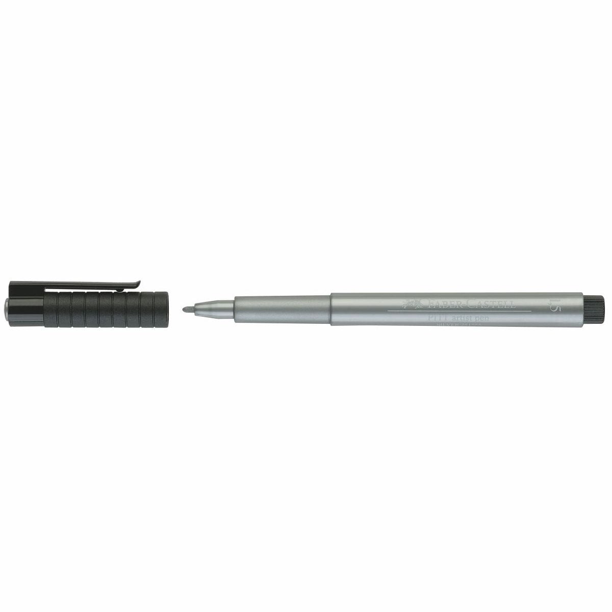 FABER CASTELL Tuschestift PITT ARTIST PEN 1,5mm silber metallic