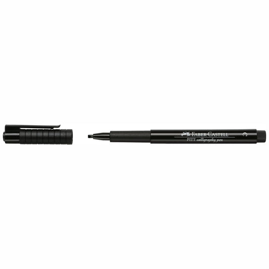 FABER CASTELL Tuschestift PITT ARTIST PEN Calligraphy C schwarz Farbe: 199