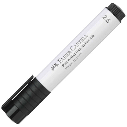 FABER CASTELL Tuschestift PITT ARTIST PEN 2,5mm weiß Farbe: 101