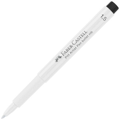 FABER CASTELL Tuschestift PITT ARTIST PEN 1.5 weiß Farbe: 101