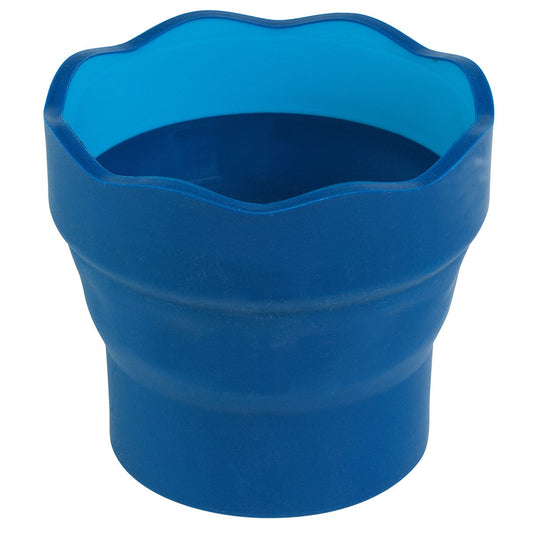FABER CASTELL Wasserbecher CLIC & GO blau