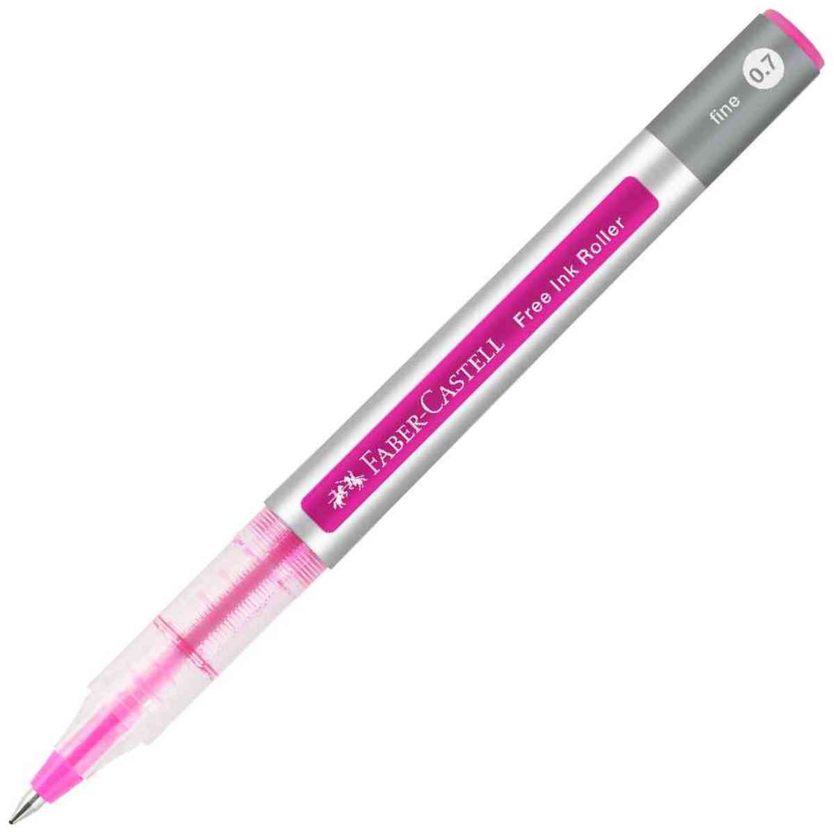 FABER-CASTELL Tintenroller Free Ink fine 0,7mm pink