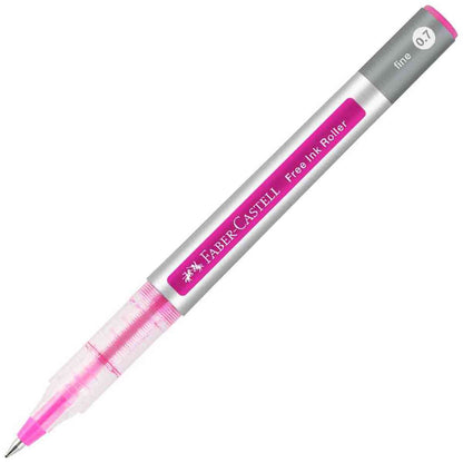 FABER-CASTELL Tintenroller Free Ink fine 0,7mm pink