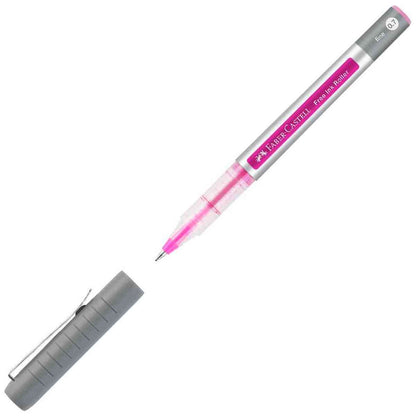 FABER-CASTELL Tintenroller Free Ink fine 0,7mm pink