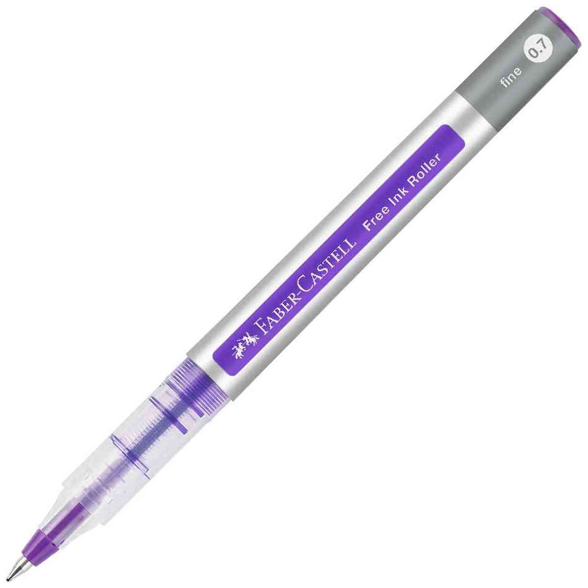 FABER-CASTELL Tintenroller Free Ink fine 0,7mm violett