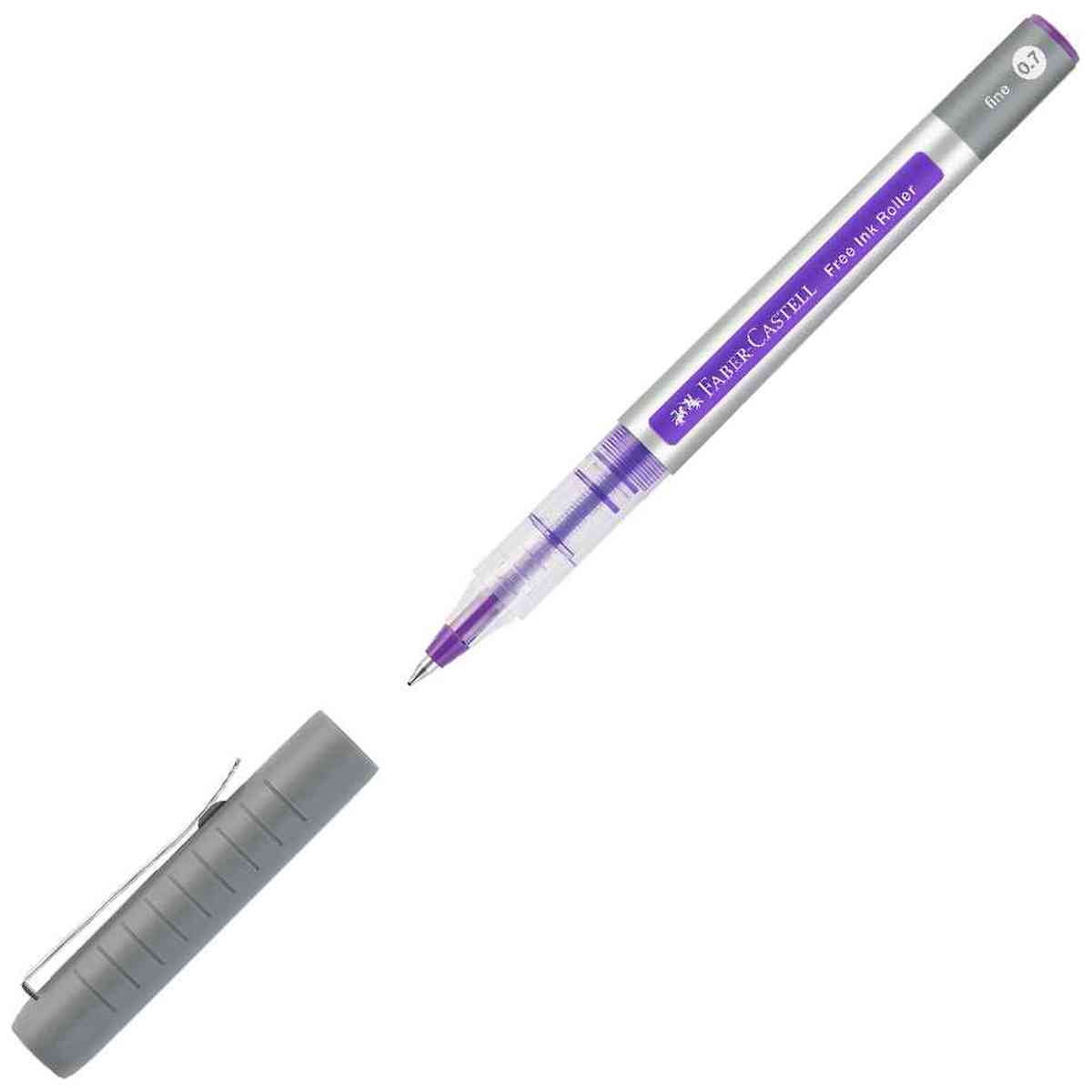 FABER-CASTELL Tintenroller Free Ink fine 0,7mm violett