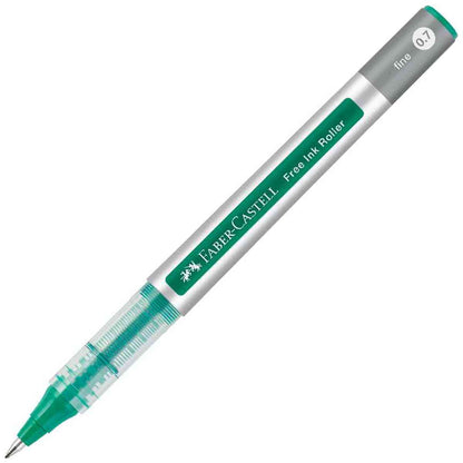 FABER-CASTELL Tintenroller Free Ink fine 0,7mm grün