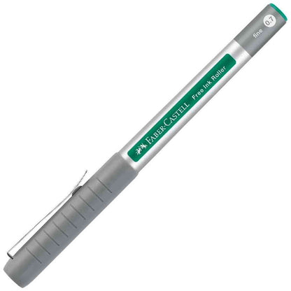 FABER-CASTELL Tintenroller Free Ink fine 0,7mm grün