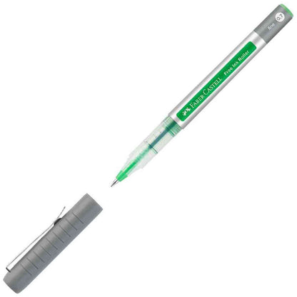 FABER-CASTELL Tintenroller Free Ink fine 0,7mm grasgrün