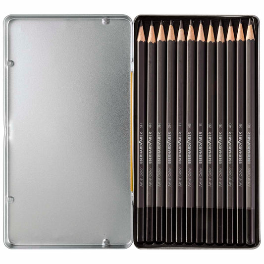 EBERHARD FABER Schreib- und Zeichenbleistifte Set 12 Stück 5H-6B