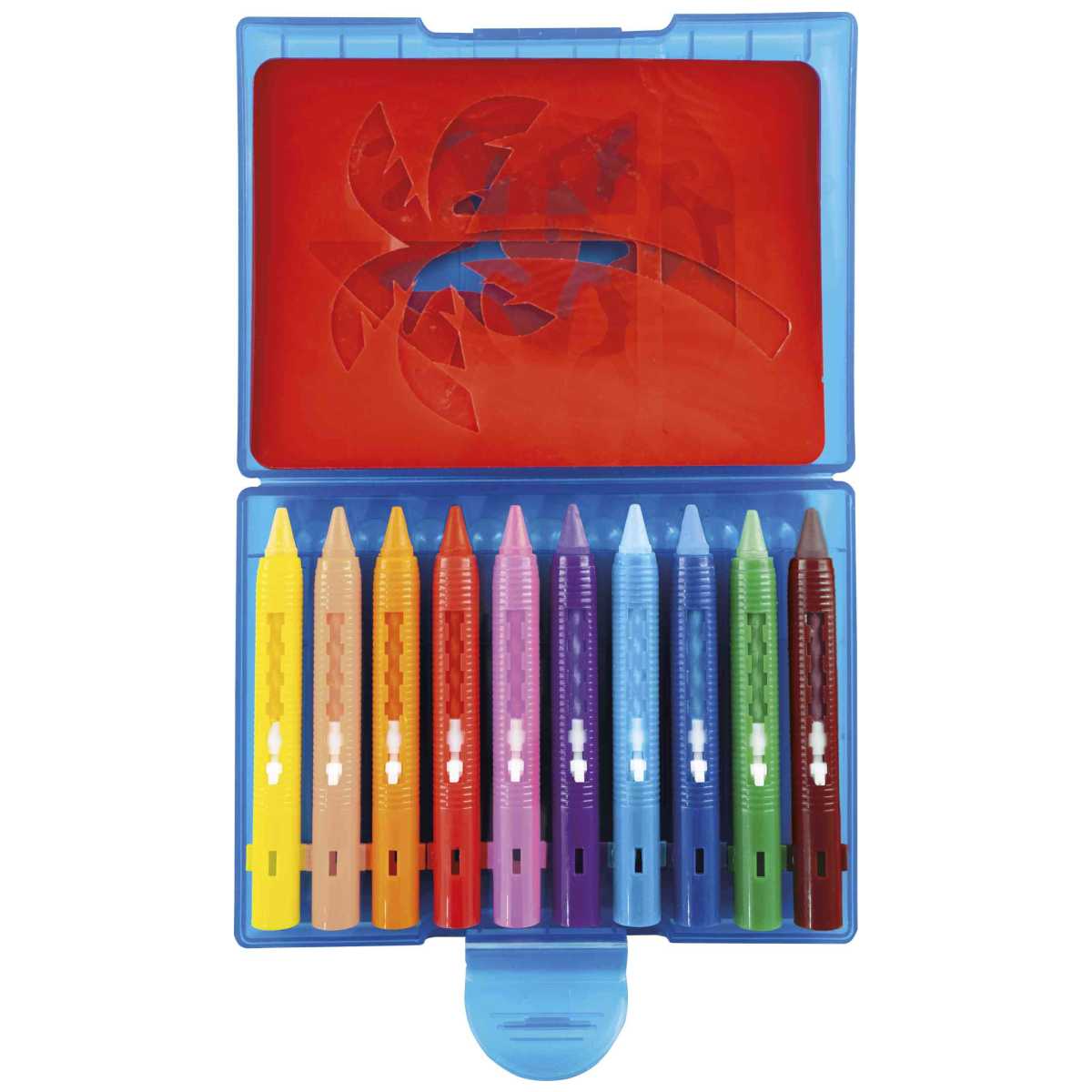 EBERHARD FABER Badkreide 10 Farben inkl. Schablonen