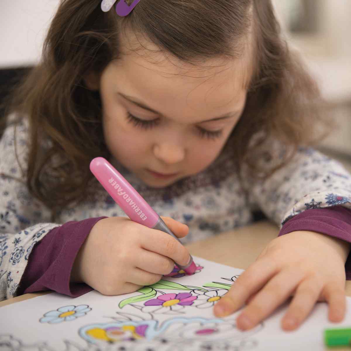 EBERHARD FABER Fenstermalstift Gelmalstifte Classic + Metallic 12 Farben im Kartonetui