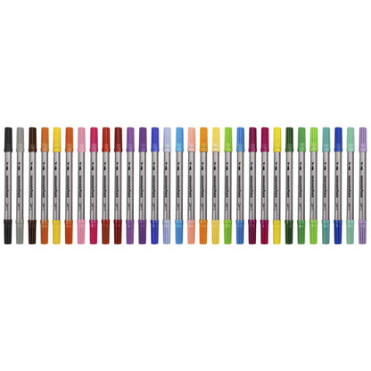 EBERHARD FABER Fasermaler doppelt COLORI 30 Farben incl. NEON und PASTELL