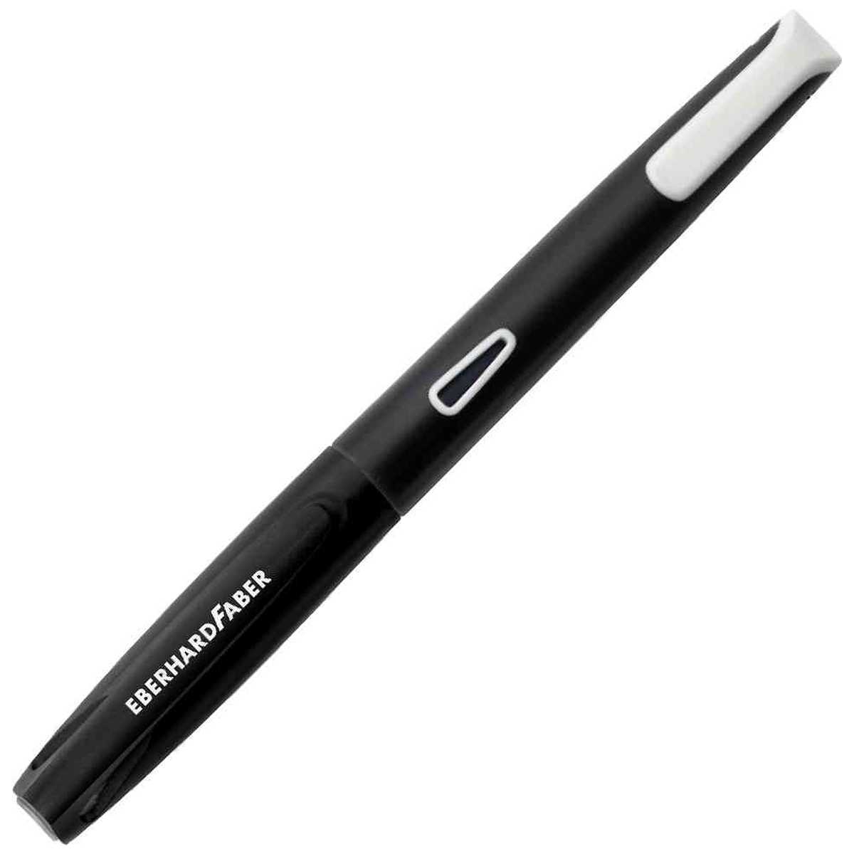 EBERHARD FABER Füllhalter NXT-Pen weiß/schwarz R+L incl. Tintenlöscher + Patronen