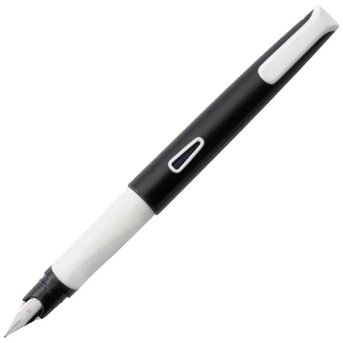 EBERHARD FABER Füllhalter NXT-Pen weiß/schwarz R+L incl. Tintenlöscher + Patronen