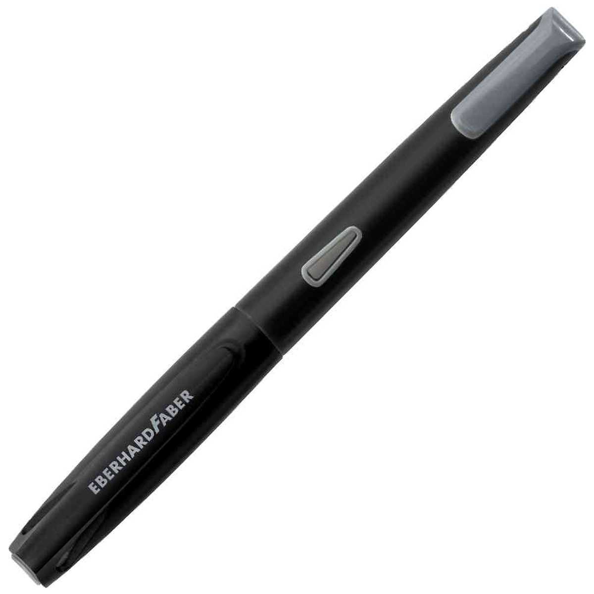 EBERHARD FABER Füllhalter NXT-Pen grau/schwarz R+L incl. Tintenlöscher + Patronen