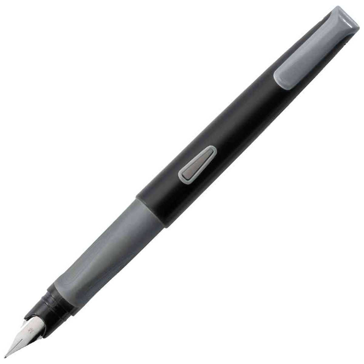 EBERHARD FABER Füllhalter NXT-Pen grau/schwarz R+L incl. Tintenlöscher + Patronen