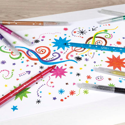 EBERHARD FABER Fasermaler metallic / glitter 8 Stück ca. 3mm