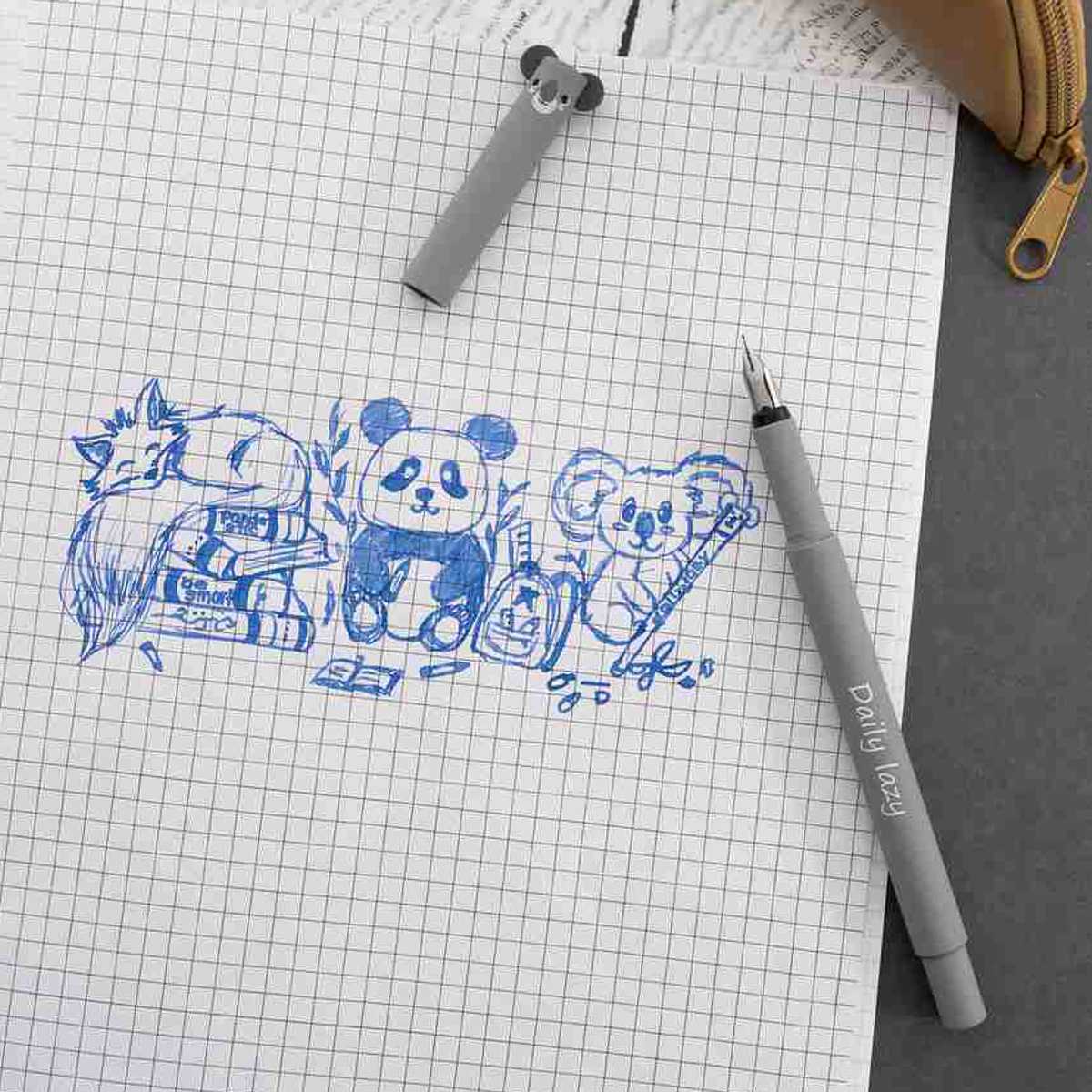 EBERHARD FABER Füllhalter M Animal Pen Koala für rechts + links