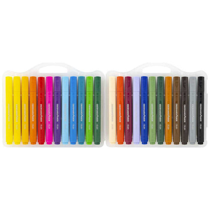 EBERHARD FABER Filzstifte Fasermaler Colori dick dreikant 24 Farben ca. 2mm