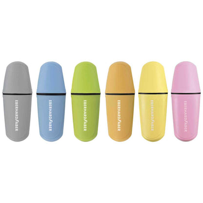 EBERHARD FABER Textmarker Pastell Nr. II - 4 Farben